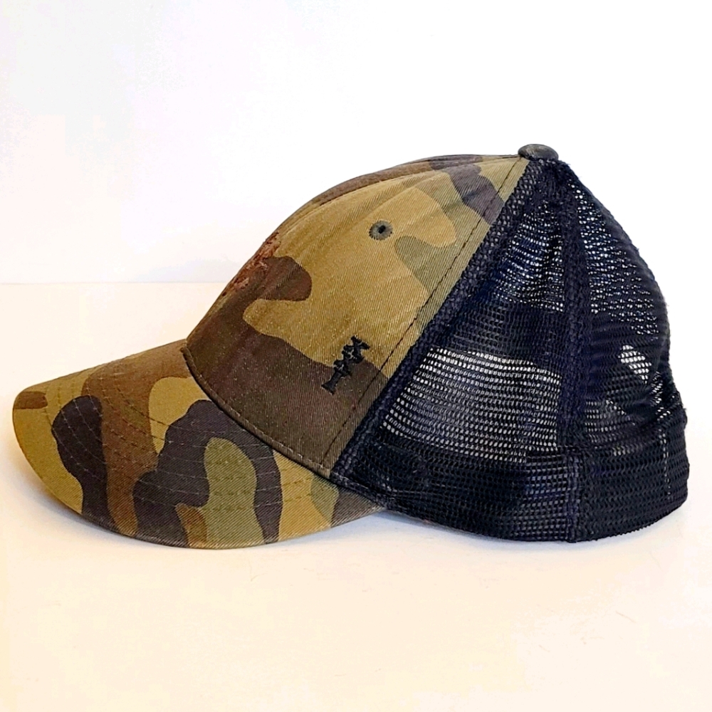 Camo trucker hat